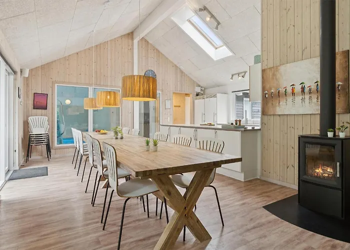 度假居 Amazing In Glesborg With Sauna